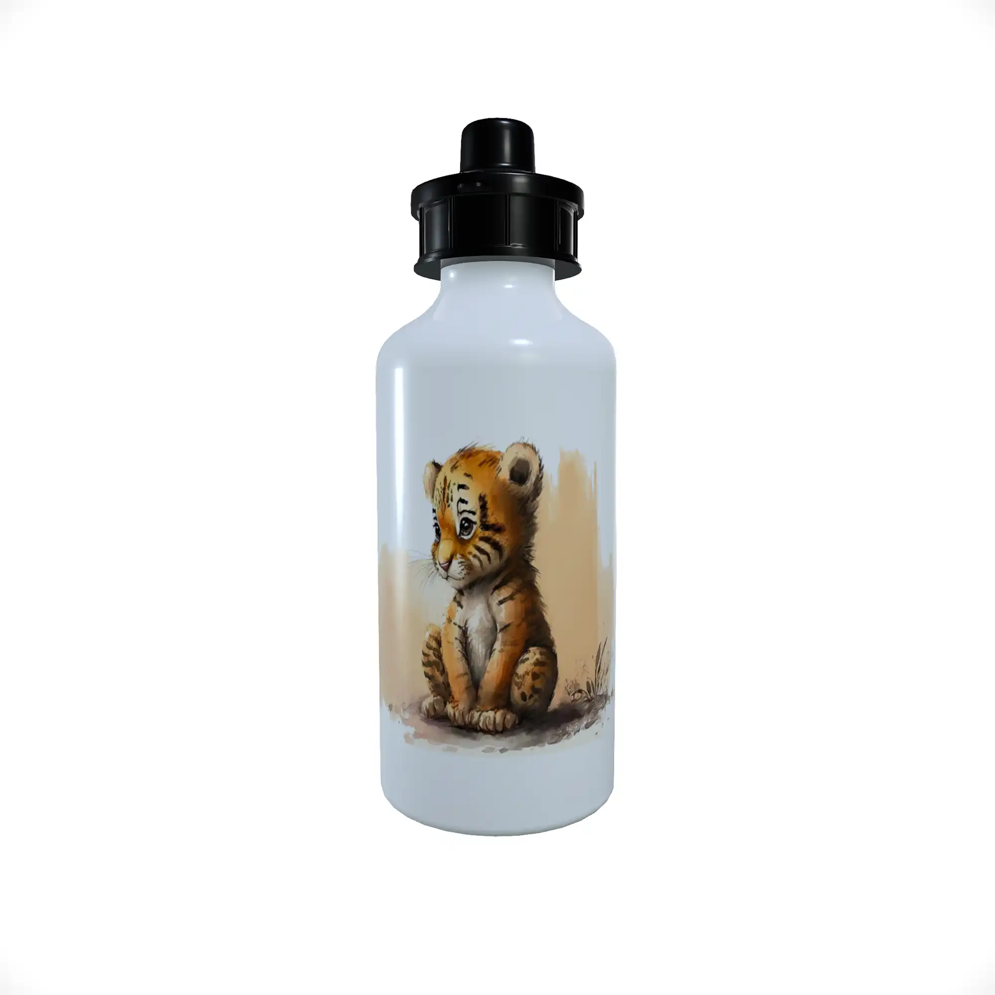 Tiger Sports Bottle, Baby Tiger Drinks Bottle, Custom drinks - Click Image to Close